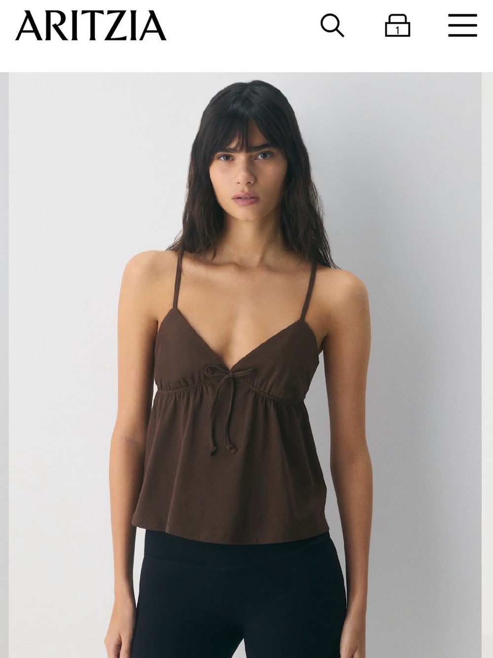 Aritzia CottonWhisk LouLou Camisole